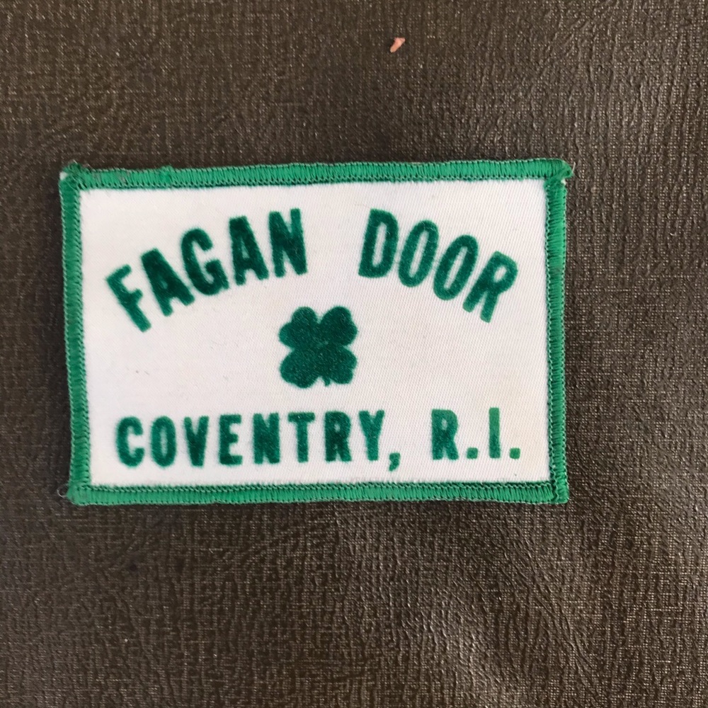Vintage Rhode Island shamrock patch